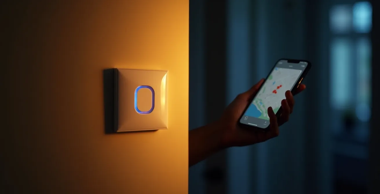 Sistema di automazione luci smart con geolocalizzazione in ambiente domestico italiano