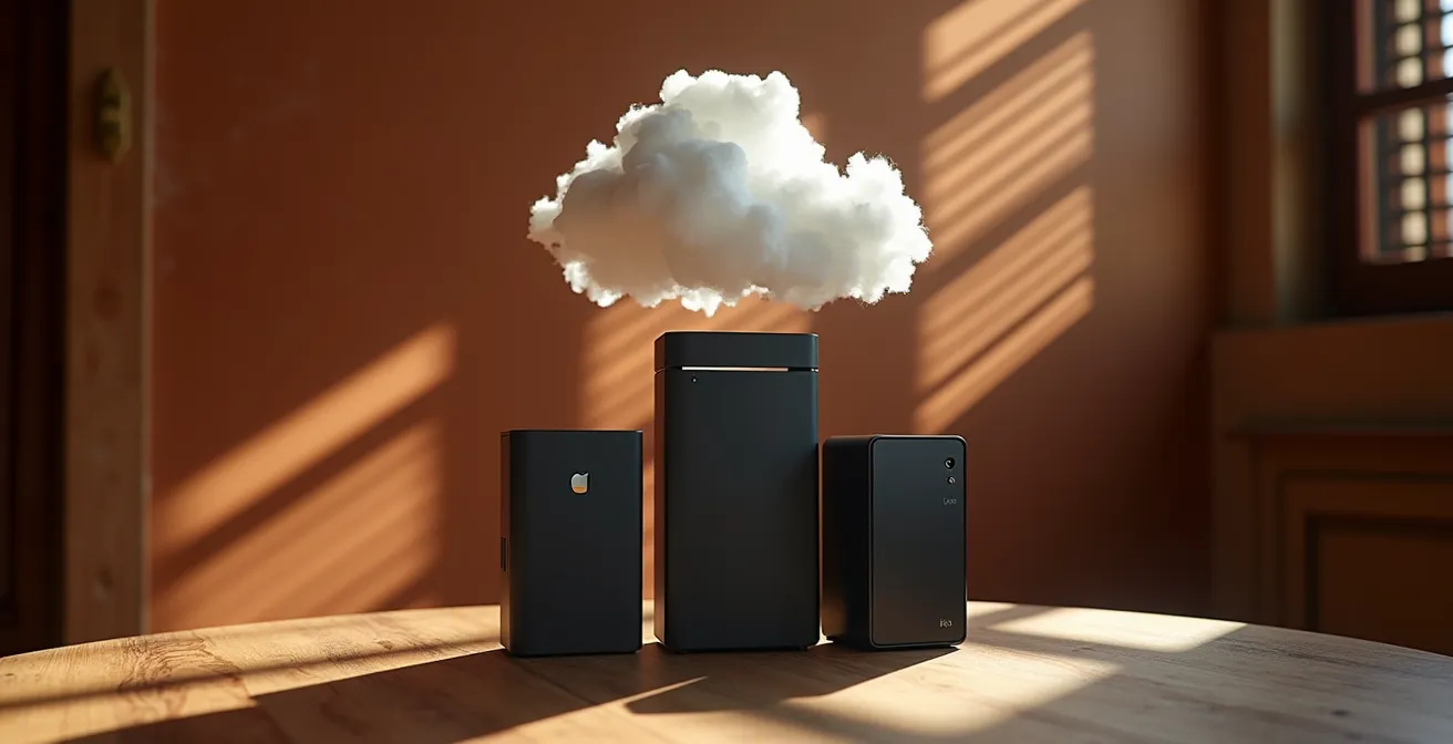 Sistema di backup fotografico con multiple copie su diversi supporti