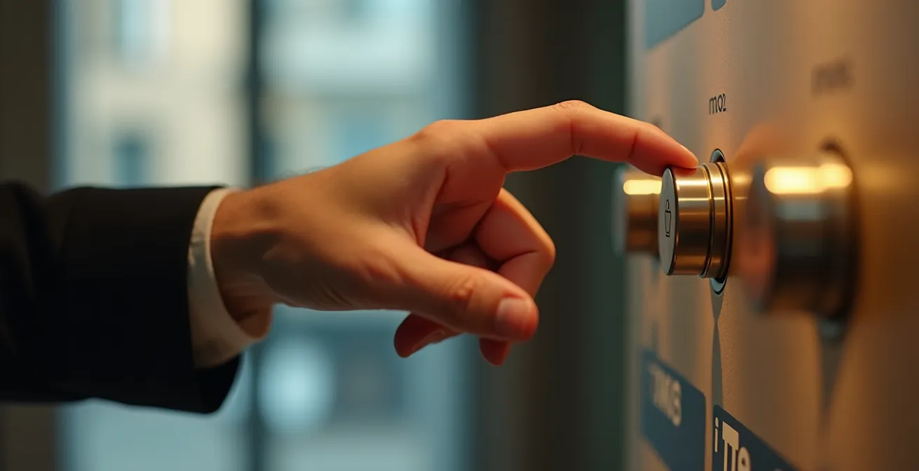 Rappresentazione visiva delle opzioni di privacy nei banner cookie