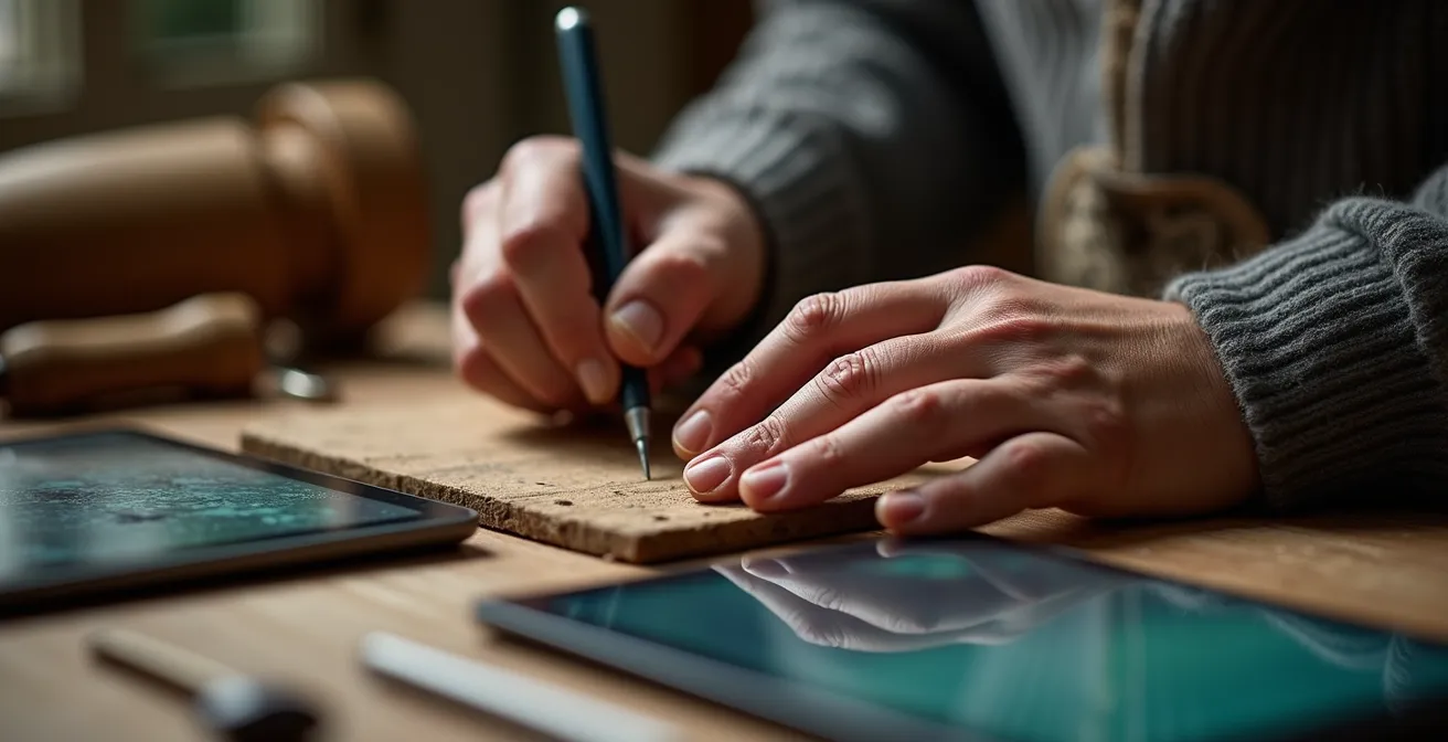 Piccola impresa italiana in fase di digitalizzazione con strumenti cloud