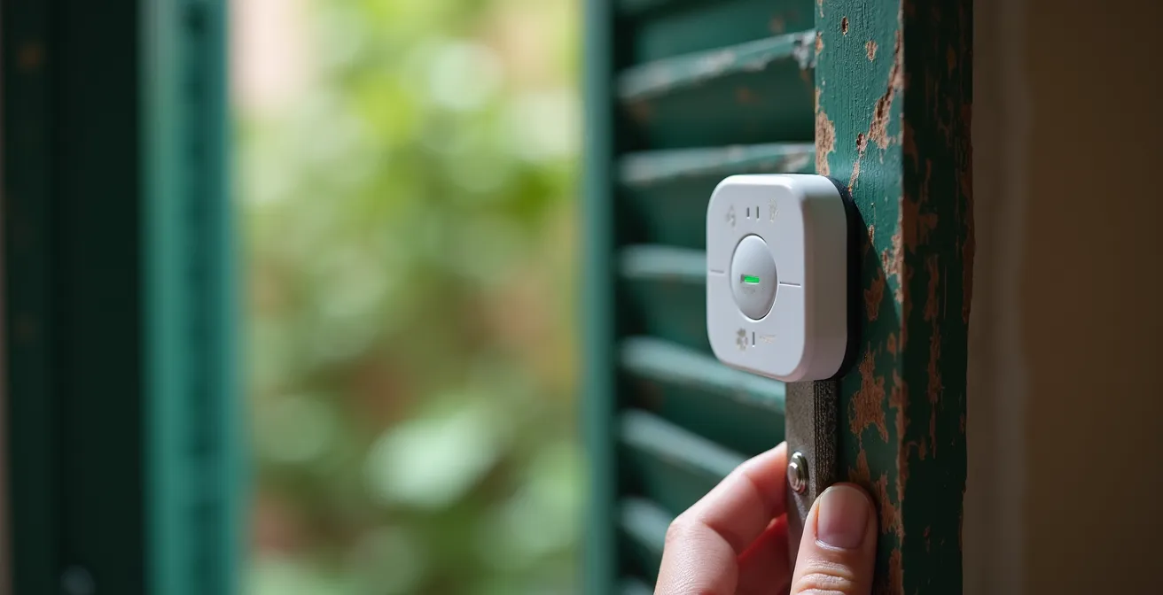 Sistema di sensori smart per sicurezza domestica con installazione progressiva